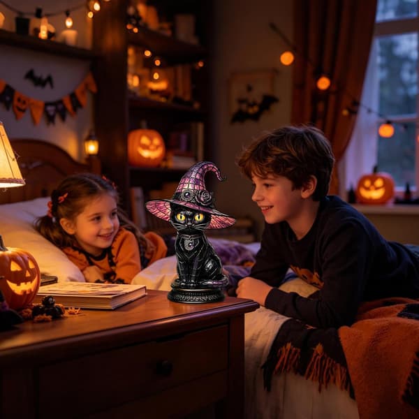 Halloween-nattlys i vintage-stil A - A