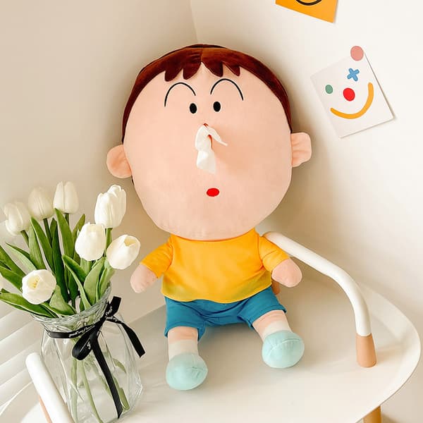 Paper-Drawn Plush Doll, Popular Online, Red Puppet Doll 38cm