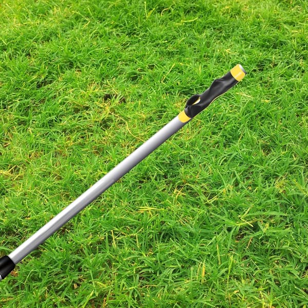 Golftræner af robust plastik kompakt og gul til justering, øvelse af golfsvingfærdigheder for begyndere og professionelle i træning -