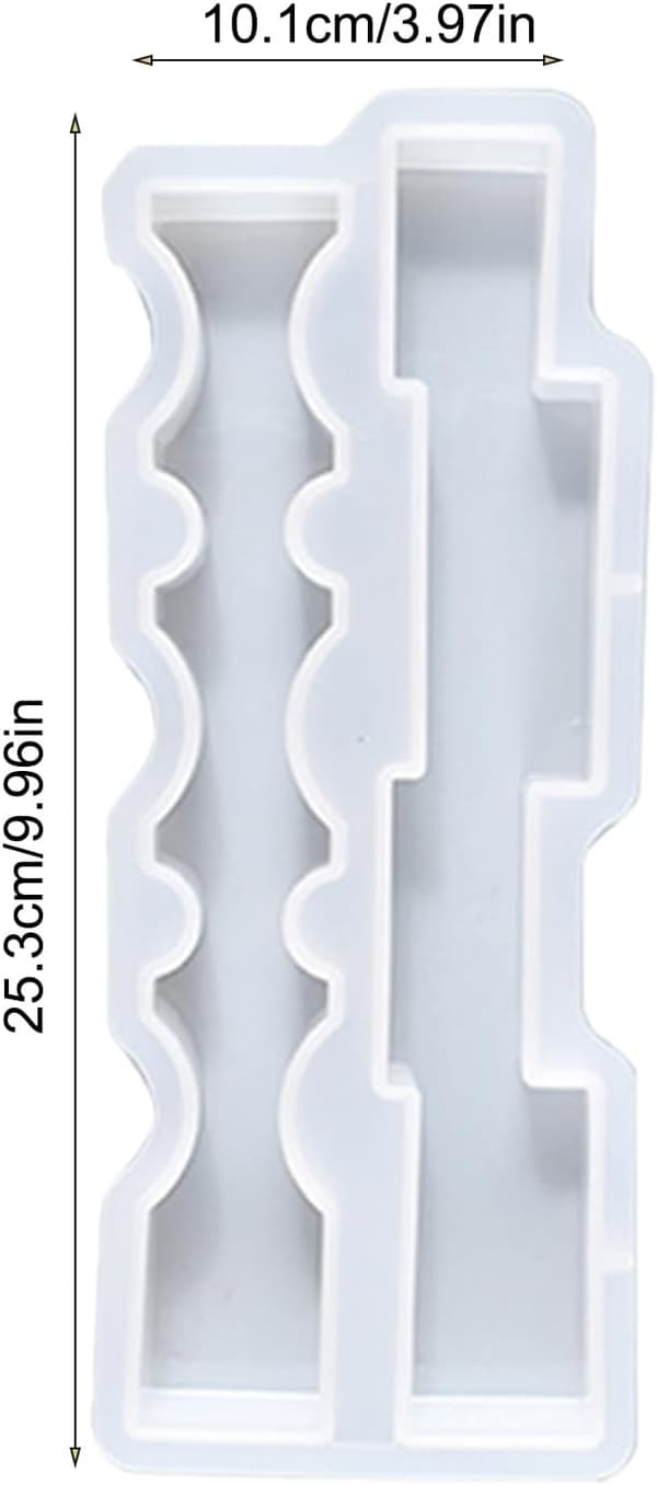 Stearinlysform Säulenform med Langwellen-design og Entformen 2 - 2