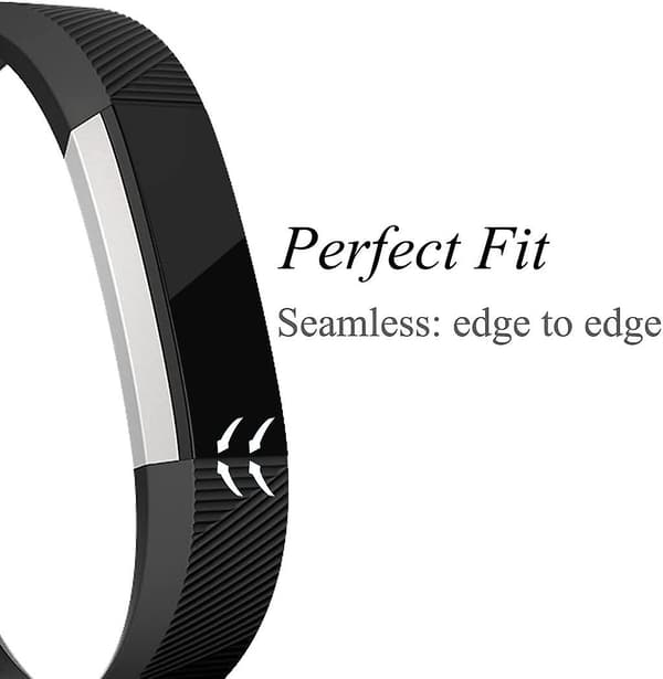 Armbånd kompatible med Fitbit Alta og Fitbit Alta HR, 3-pak bløde silikonebånd til Fitbit Alta HR-armbånd med sikker metalspænde til [DB]