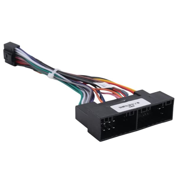 16-stifts stereo ljud Android-strömkabeladapter för Carens K2//K4/K5 IX35