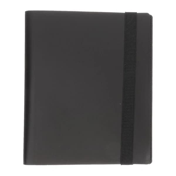 Sort samlemappe til spillekort, spillekortmappe, spillekortalbum, spillekortalbum, spillekortmappe