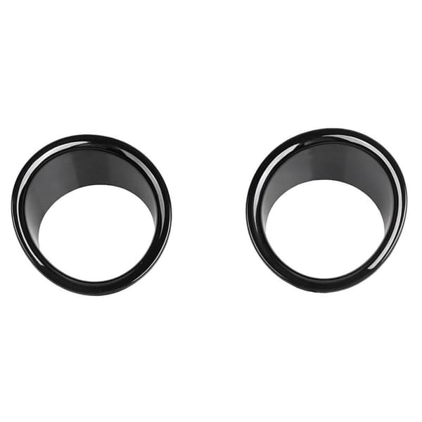 Instrumentpanelringe Blank Sort Passer til Road Glide FLTRX FLTRXS FLTRU