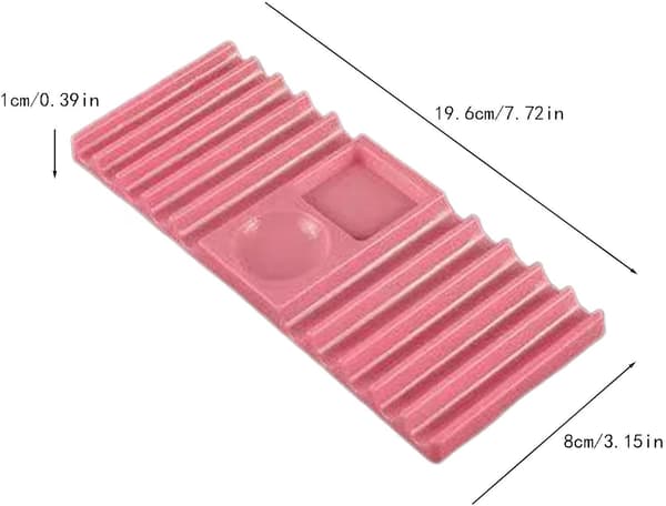 børsteholder til Onikotechnik holder organizer Doppelkopf pink - Rosa