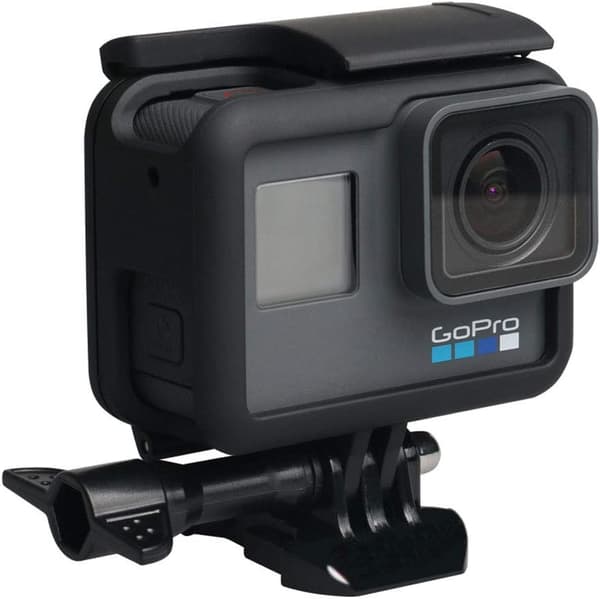 Beskyttende etui til GoPro med ramme, kant og linsedæksel