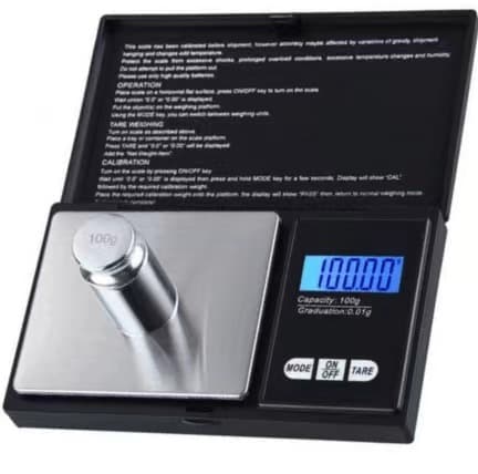 LCD-digitaalinen taskuvaaka timanttikoruille, kultagrammavaaka, ZQKLA