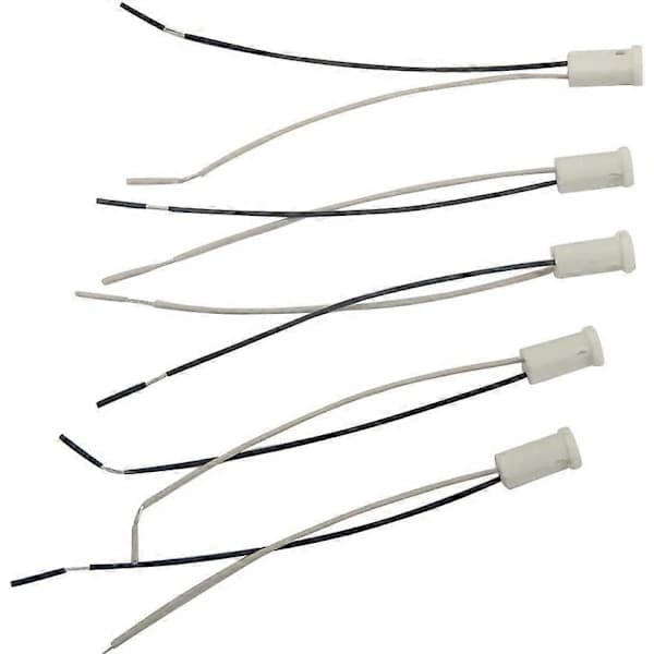 20 stk G4 Lampeholder 10cm, G4 Lampefod Keramisk Holder 12V G4 Halogen Lampeholder
