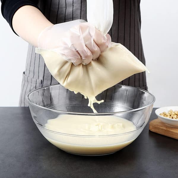 6-pack | 200 mesh fine mesh strainer & nut milk bags | Reusable food strainer