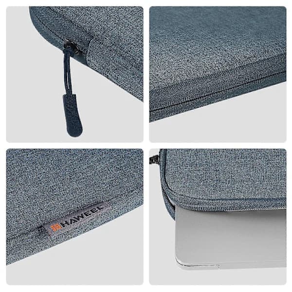 [PL】 13-tommer Laptop Sleeve Taske Lynlås Dokumentmappe - Sy