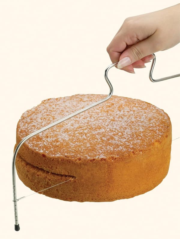 KitchenCraft Sweetly Does It Kakunleikkuri, Tason säätäjä, Kerrosleikkuri