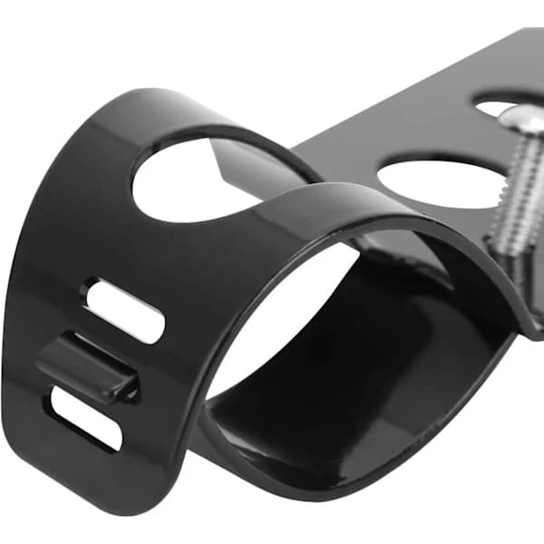 NA/Motorcycle Headlight Brackets Fork Ear 35mm-46mm for Chopper Cafe Racer (Black), A