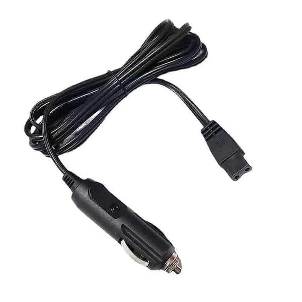 DC 12V Kabel med stik 2-Pin Oplader til Bilkøler Køleboks Mini Køleskab