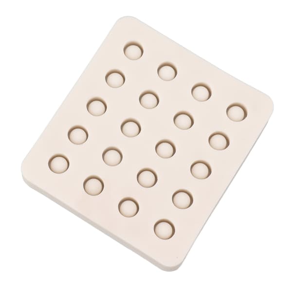 Dronningbieavlform, silikone, 20 kopper, bivoksform, biavlscellekop