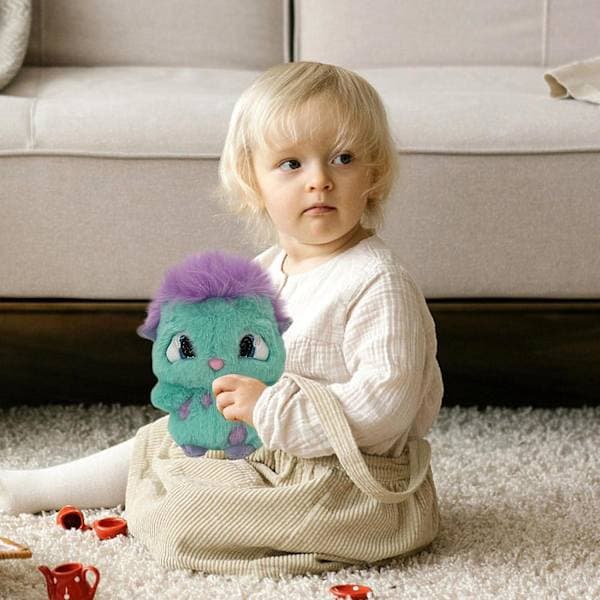 Søt Bibble Plysjdukke Leke, Kreative Bedårende Pynteputer Samleobjekter