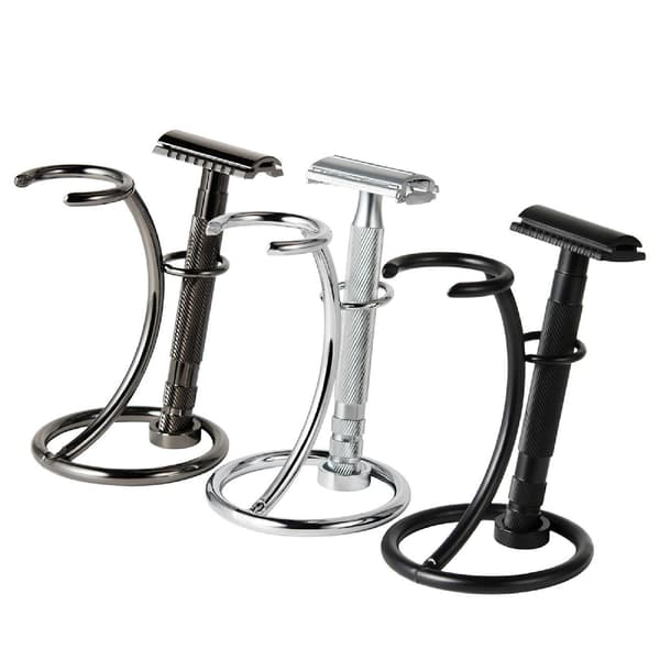 Manual Razor Shelf Iron Alloy Storage Bracket Toilet Razor Holder