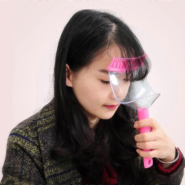 Practical and beautiful 1PC bangs cutting comb straight bangs hair styling DIY hair