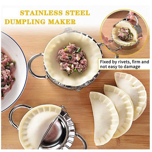 13-delt Ravioli- og Dumplingmaker Ravioliform i Rustfritt Stål