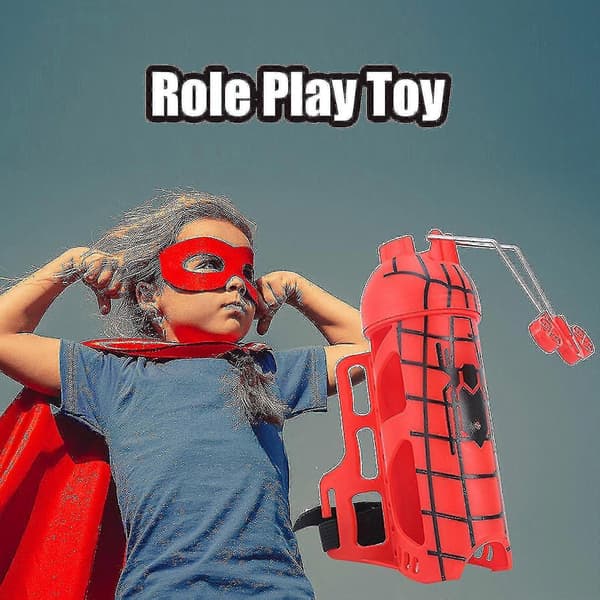 Spider-man Handske Web Shooter Hero Launcher Handledsleksaksset Spiderman Armskydd Leksaker
