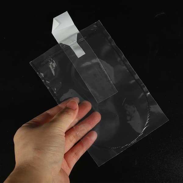 Halvcirkelformad skosträckare luftkudde 100 st PVC vit -