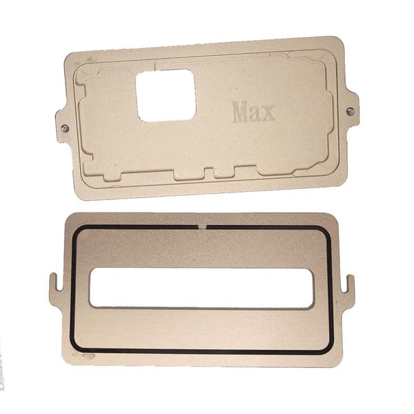 Aluminium Mold Screen Lamination - iPhone XS Max Brun brown
