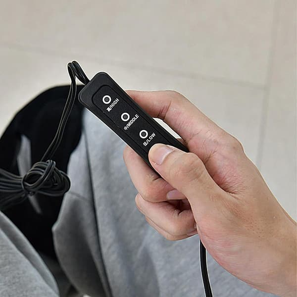 Uppvärmda arbetshandskar, USB-värmare, tre temperaturnivåer -