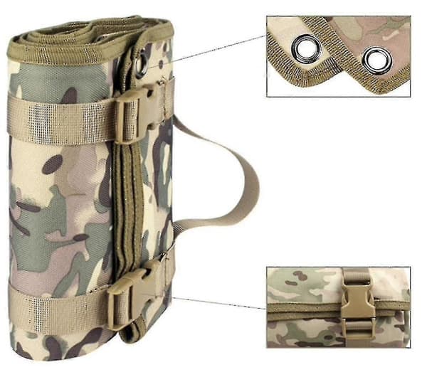 Shooting Mat: Outdoor Tactical Shooting Mat with Advanced Roll-Up Design, Non-Slip and Durable Shooting Support, Essential Hunting Accessory