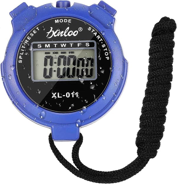 2025 New Stopwatch Timer Sports Referee Digital Watch Portable Waterproof Stopwatch Interval Training Timer