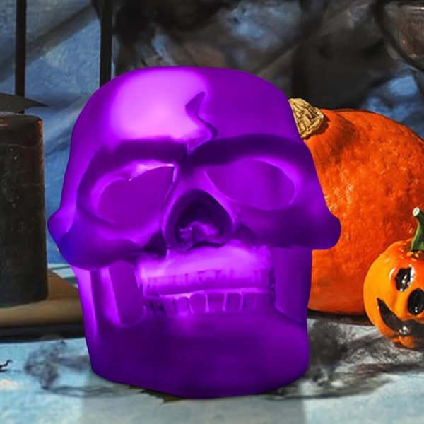 Festgaver, oplyste, skræmmende bordfigurer, Halloween B - B