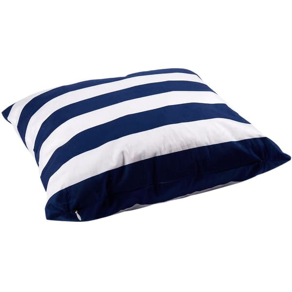 Istuinalusta, tyynynpäällinen (sininen, valkoinen)