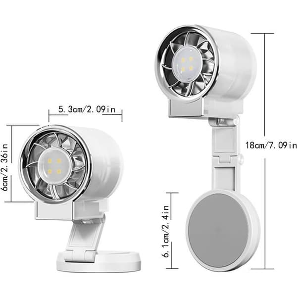 Portable Handheld Fan | 3 Adjustable Speeds and Foldable | Portable Handheld Fan - for Outdoor, Camping, Beach, Summer