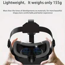 VR-headset 3D Smart Glasses Virtual Reality VR-headset (til iPhone)
