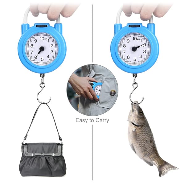 Luggage Scale, Max 10 kg Load Scale Small and Portable with Comfort