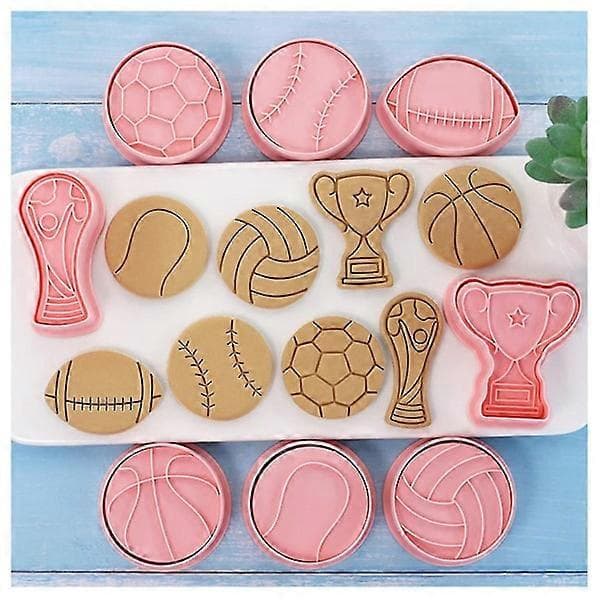 3D Cookie Cutters Set for Cookies, Reusable Pressable Cookie Molds