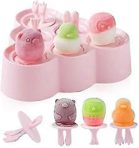 Tizzy Glasform, Silikone Eskimoform, Miniglasform, Ispinde, Ispindeform Ispinde Sorbet Diy Genanvendelig, Form til Diy Sorbet Yoghurt A