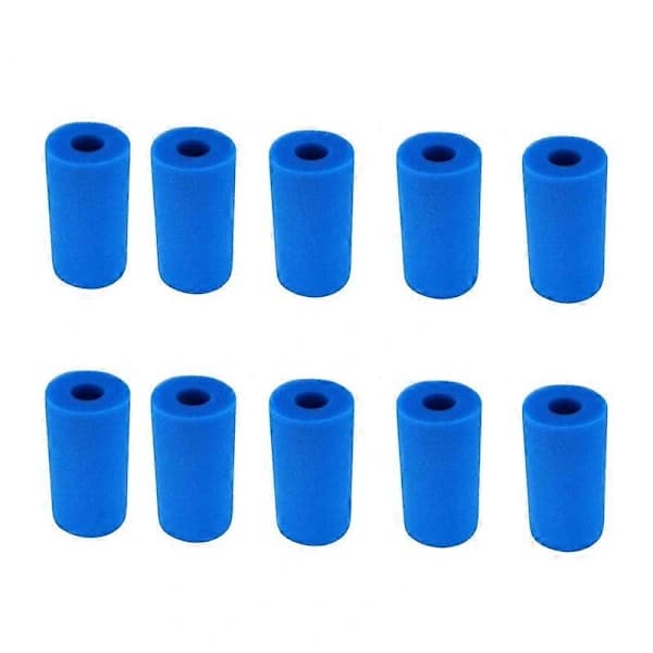 10 stk Skumfilter Svamp for Intex Type A Gjenbrukbar Vaskbar Basseng Akvarium Filter Tilbehør