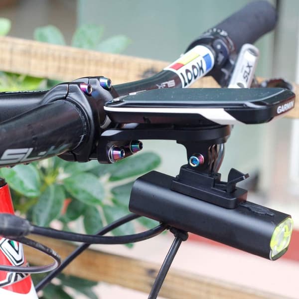 Cykelstyrforlængerholder til computer GPS-beslag til Garmin