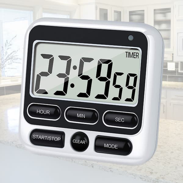 Cooking Countdown Alarm Sleep Timer Stopwatch Clock Multifunctional Tools for Home