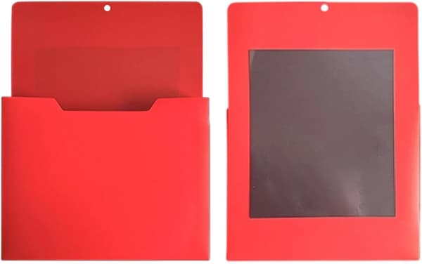 magnetisk dokumentmappe 2-delt lettere sklisikker brevsorterer -