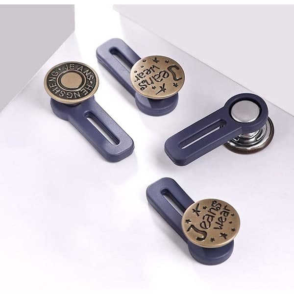 10 stk Jeansknapp Elastisk Bukseforlenger Denim Bukseforlenger, Bukseforlenger