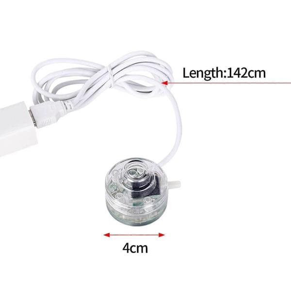 Practical and Beautiful Aquarium LED Lighting Air Bubble Air Stone Disc
