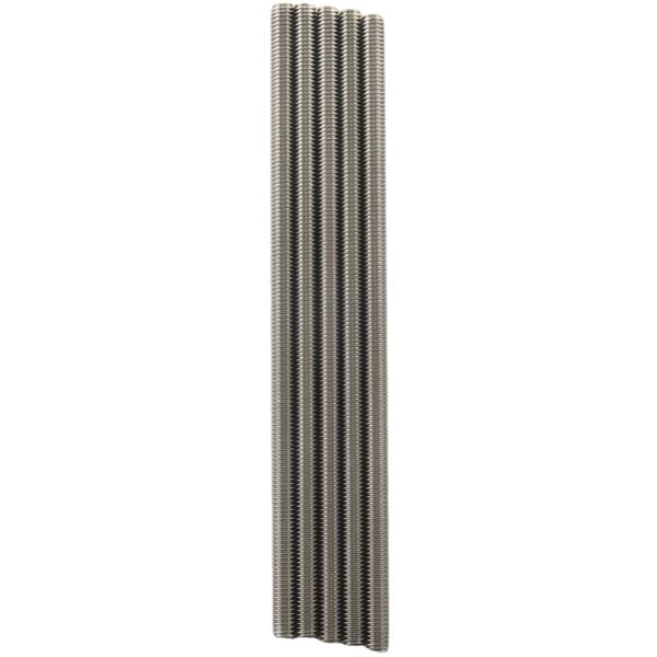 M6 x 150 mm rustfrit stål 304 fuldgevindstang bolte hardware 5 stk