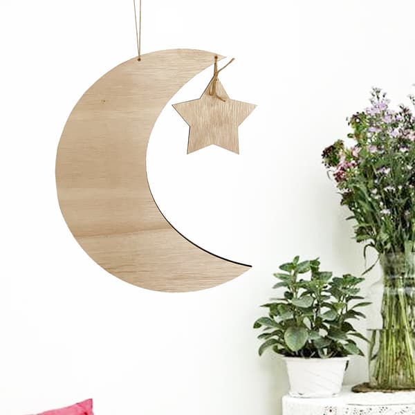 Ramadan Trebrett Eid-tallerkener Ramadan-dekorasjoner Serveringsutstyr