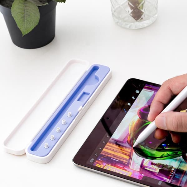 Etui egnet til Apple Pencil 1/2 - Grå