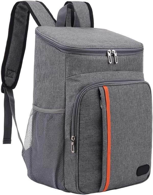 Insulated Cooler Backpack Picnic Lunch Bag 18L Large Capacity Waterproof Cooled Food Container