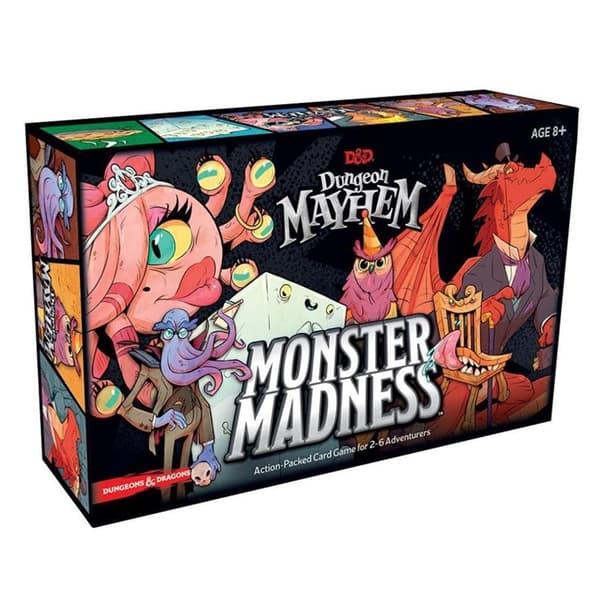 Dungeon Crazy Monsters Fuld Engelsk Crazy Monster Strategispil
