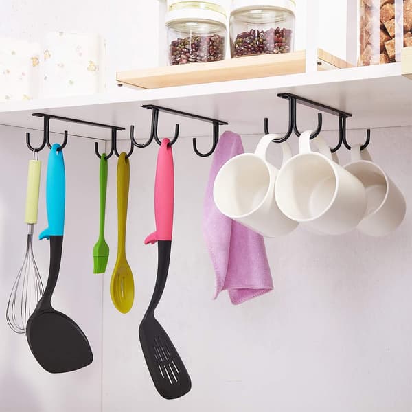 Hanging Mug Holder Under Cabinet, Storage Hooks in DXGHC