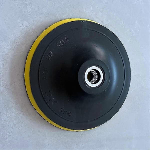 6 stk. 7 tommer 180 mm bilpoleringssvamp med M14-gevind
