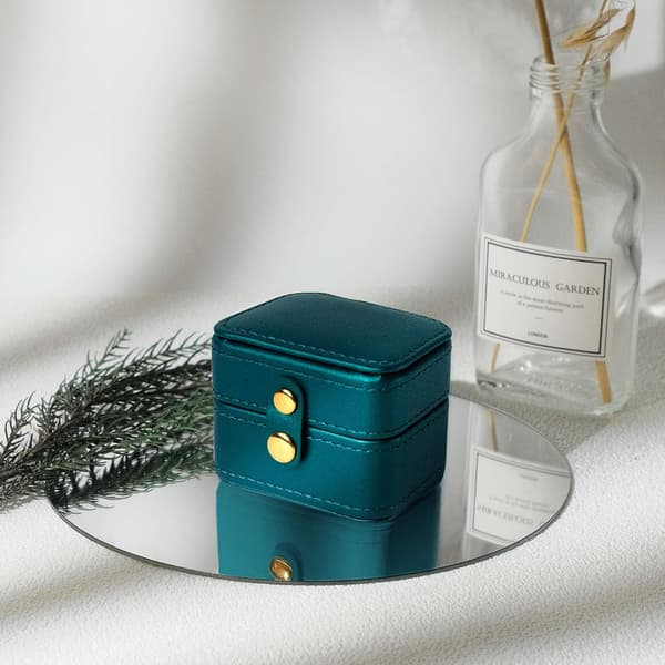 Ring Organizer Box - Premium Håndlavet Smykkeopbevaring