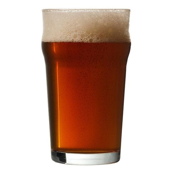 4-pak ølglas uden profil / Glas til øl - 57cl - 1 Pint